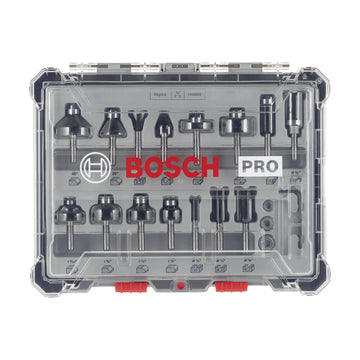 PRO Router Bit Mixed Set, Shank 1/4?, 15 pcs - image 02