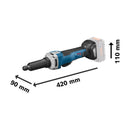 Bosch Cordless Straight Grinder GGS 18V-23 PLC Solo excl Battery & Charger - image 03