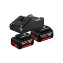 Bosch Charger & 2 Batteries StarterKit 18V 4.0Ah-1