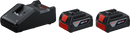 Bosch Charger & 2 Batteries StarterKit 18V 4.0Ah-2