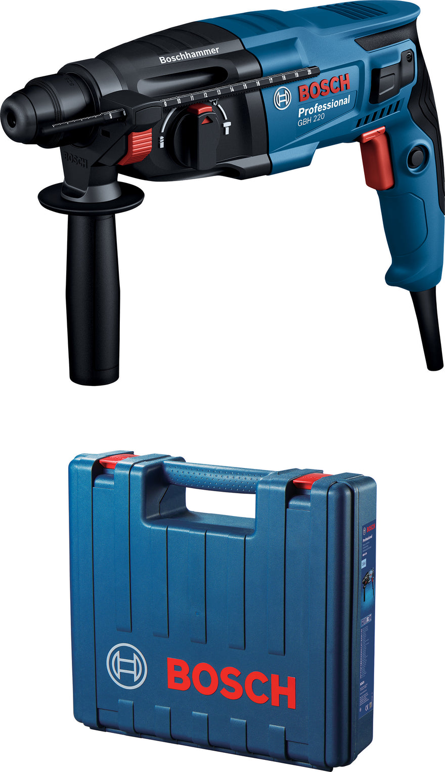 Bosch Rotary Hammers 1-2KG GBH 220 - 0