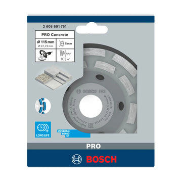 Bosch PRO Concrete Grinding Head, 50 x 115 mm, 22.23 mm - image 02