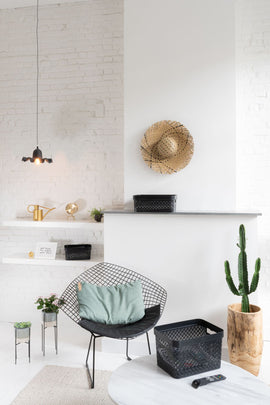 Curver By Keter Terrazzo Basket 17L Black - 0