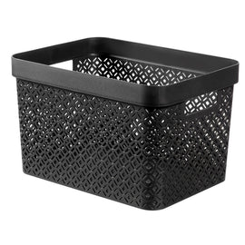 Curver By Keter Terrazzo Basket 17L Black