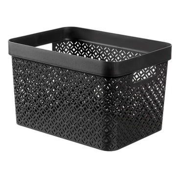 Curver By Keter Terrazzo Basket 17L Black