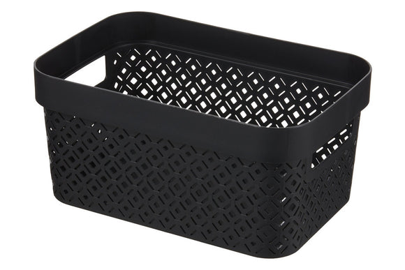 Curver By Keter Terrazzo Basket 4.5L Black