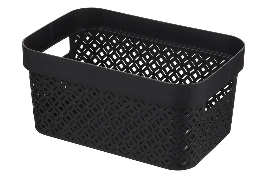 Curver By Keter Terrazzo Basket 4.5L Black