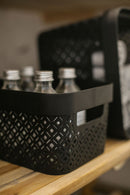 Curver By Keter Terrazzo Basket 11L Black-3