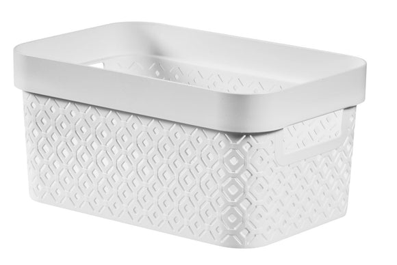 Curver By Keter Terrazzo Basket 4.5L White