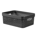 Curver By Keter Terrazzo Basket 11L Black-1