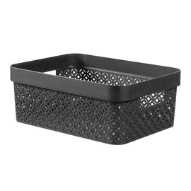 Curver By Keter Terrazzo Basket 11L Black