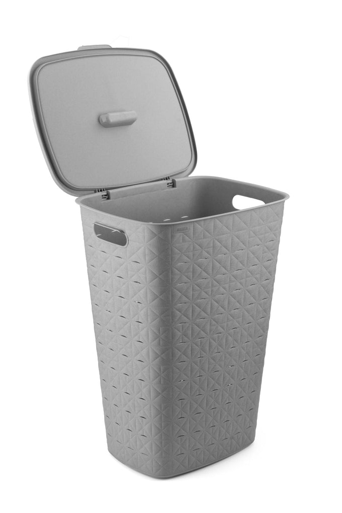 Curver Softex Hamper 56L Taupe in Bathroom