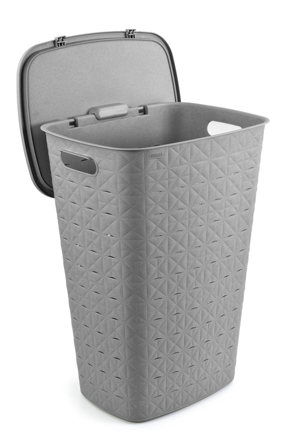 Curver Softex Hamper 56L Taupe in Bathroom