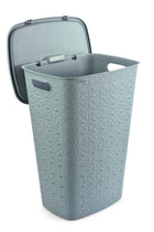 Curver Softex Hamper 56L Teal Blue in Bathroom