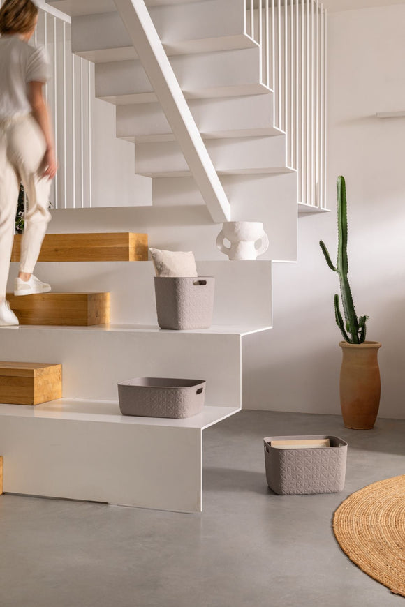 Curver Softex Basket Cube 15L Taupe in Home and Décor