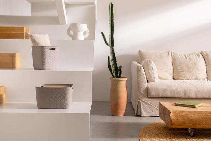 Curver Softex Basket Cube 15L Taupe in Home and Décor