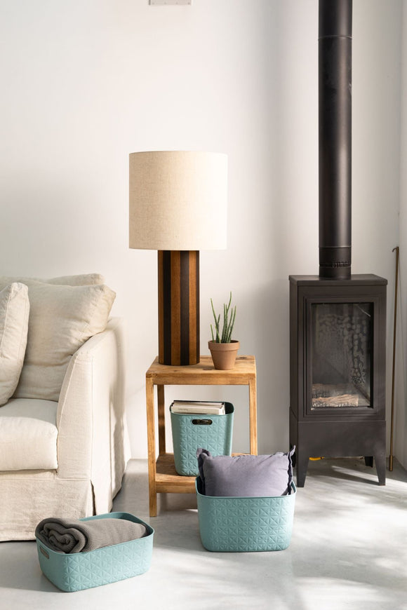 Curver Softex Basket Cube 15L Teal Blue in Home and Décor