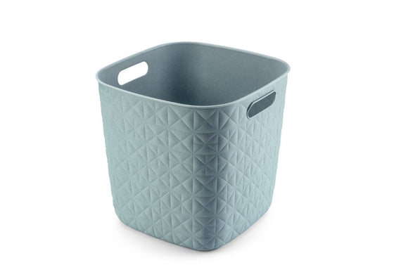 Curver Softex Basket Cube 15L Teal Blue in Home and Décor