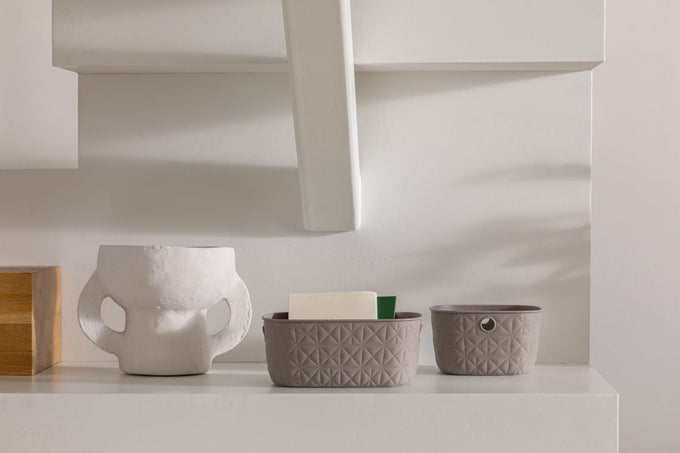 Curver Softex Basket M 12.5L Taupe in Home and Décor