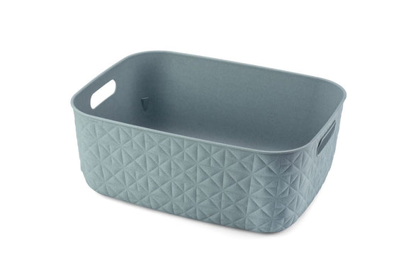 Curver Softex Basket M 12.5L Teal Blue in Home and Décor