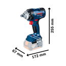 Bosch Cordless Combo GDS 18V-400 + GSB 18V-50 + 1x5.0 Ah + 1x2.0 Ah + GAL 18V-40, case-4