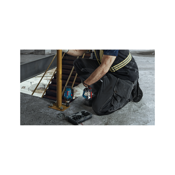 Bosch Cordless Combo GDS 18V-400 + GSB 18V-50 + 1x5.0 Ah + 1x2.0 Ah + GAL 18V-40, case