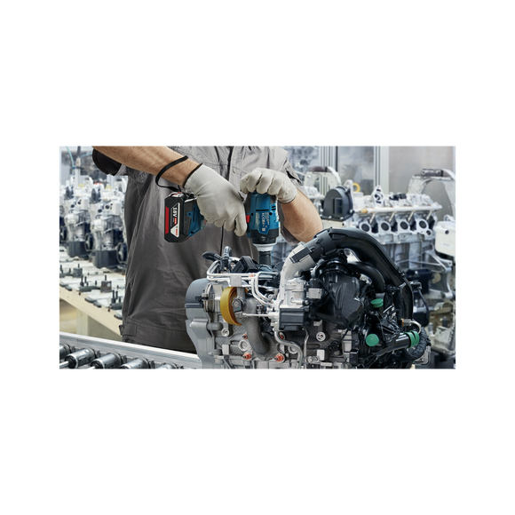 Bosch Cordless Combo GDS 18V-400 + GSB 18V-50 + 1x5.0 Ah + 1x2.0 Ah + GAL 18V-40, case