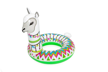 image of Bestway Alpaca Swim Ring 1.13m x 1.09m Pool Float