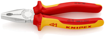 Image of a Knipex VDE Plier Combination 180mm