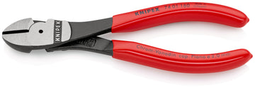 Image of a Knipex Plier Diagonal Cutter Hi-Lever 160mm PVC