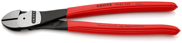 Image of a Knipex Plier Diagonal Cutter Hi-Lever 250mm PVC