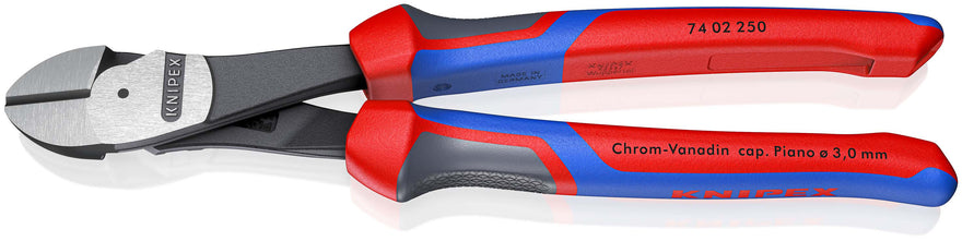 Image of a Knipex Plier Diagonal Cutter Hi-Lever 250mm Com