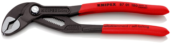 Image of a Knipex Plier Waterpump Cobra 180mm PVC