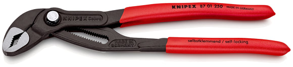 Image of a Knipex Plier Waterpump Cobra 250mm PVC