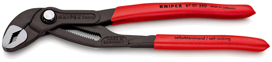 Image of a Knipex Plier Waterpump Cobra 250mm PVC