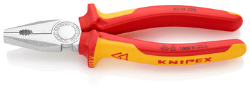 Image of a Knipex VDE Plier Combination 200mm
