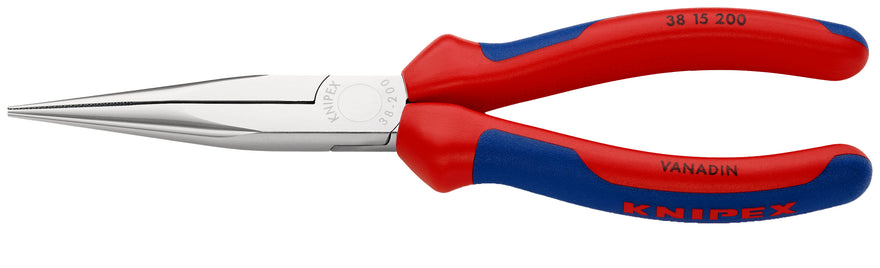 Image of a Knipex Plier Long Nose 200mm Composite Grip