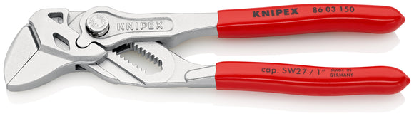 Image of a Knipex Plier Wrench 150mm Chrome PVC