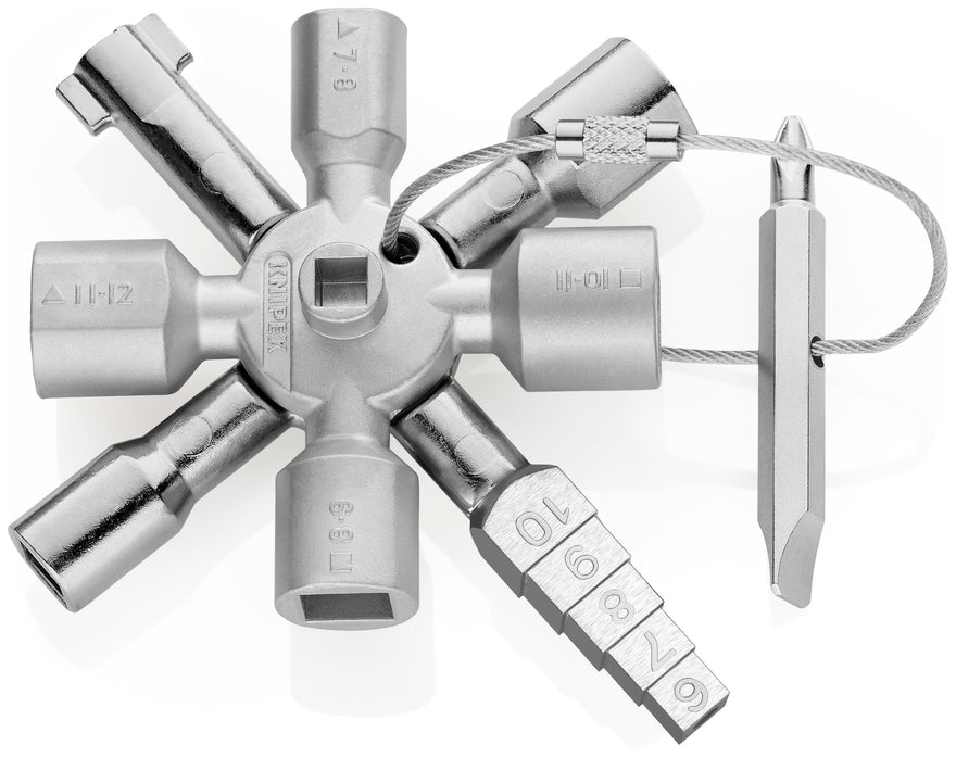 Image of a Knipex Control Cabinet Key Twinkey 92mm