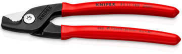 Image of a Knipex Cable Shears 160mm PVC Grip