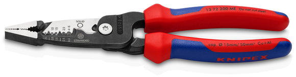 Image of a Knipex Plier Wire Stripper Metric 200mm