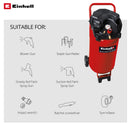 Einhell Air Compressor TC-AC 240/50/10 OF - image 09