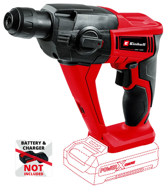 Einhell Cordless Rotary Hammer TE-HD 18 Li-Solo - image 01