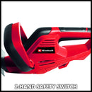 Einhell Electric Hedge Trimmer GC-EH 4550 - image 07