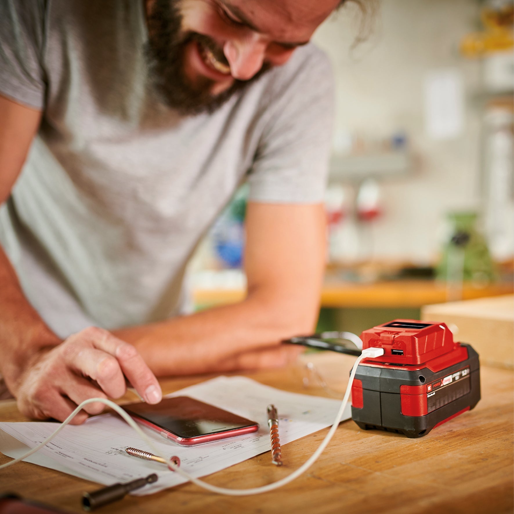 Einhell USB Battery Adapter TC-CP 18 Li USB-Solo - 0