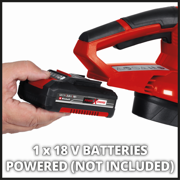 Einhell Cordless Leaf Blower GC-CL18 Li E-Solo + 2,5Ah Starter Kit