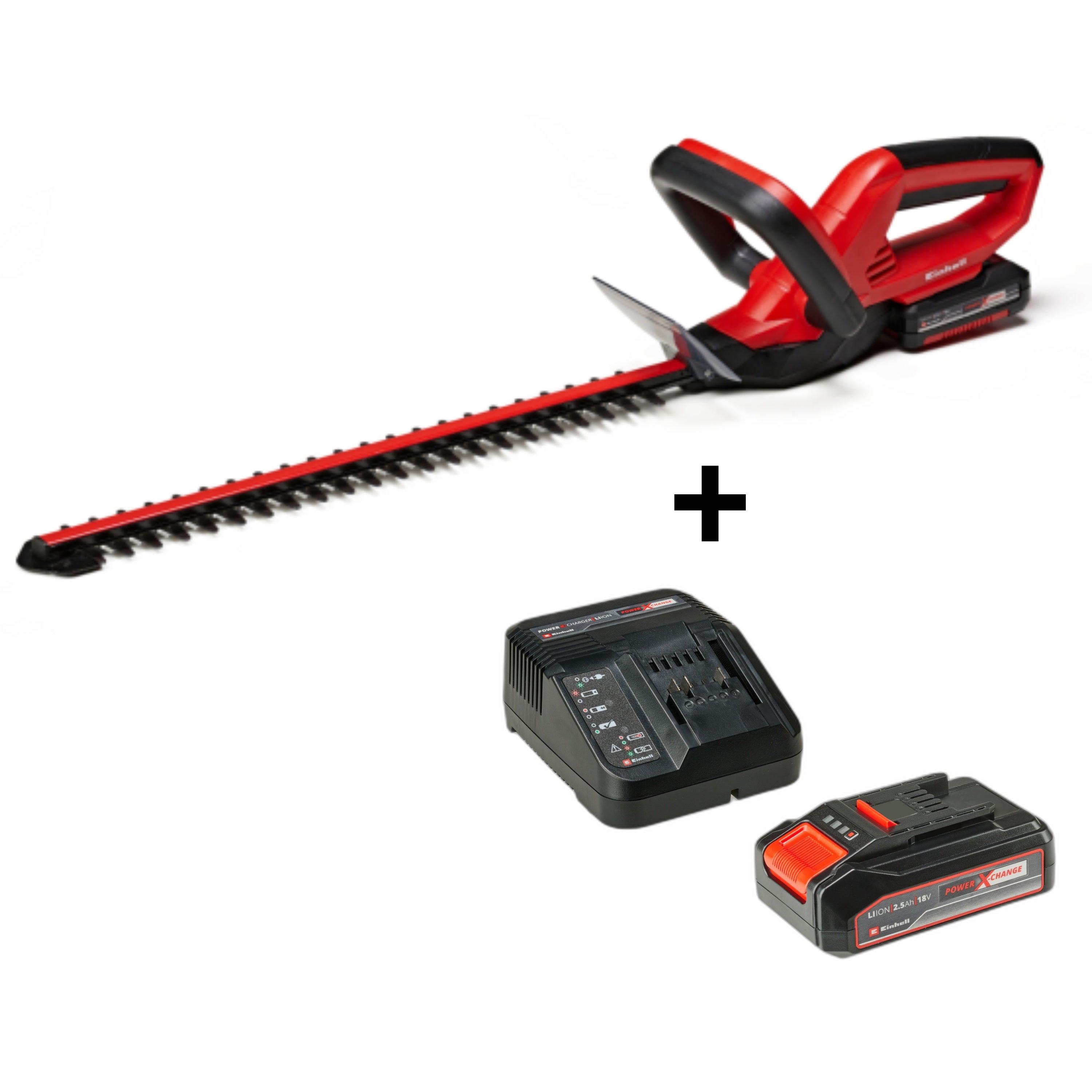 Einhell Cordless Hedge Trimmer GC-CH 1846 Li Kit (1X2,0Ah)