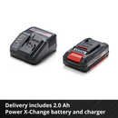 Einhell Cordless Hedge Trimmer GC-CH 1846 Li Kit (1X2,0Ah)-7