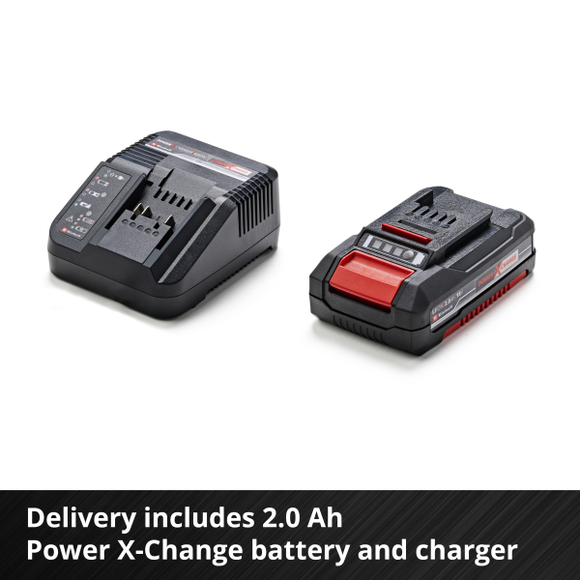 Einhell Cordless Hedge Trimmer GC-CH 1846 Li Kit (1X2,0Ah)