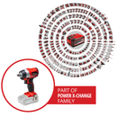 Einhell Cordless Impact Wrench TP-CW 18 Li Brushless-Solo-5